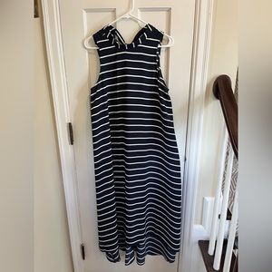 Banana Republic Factory Store		
Halter Stripe Trapeze Maxi